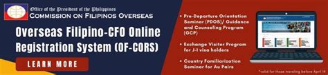 manila cfo|cfo manila online registration.